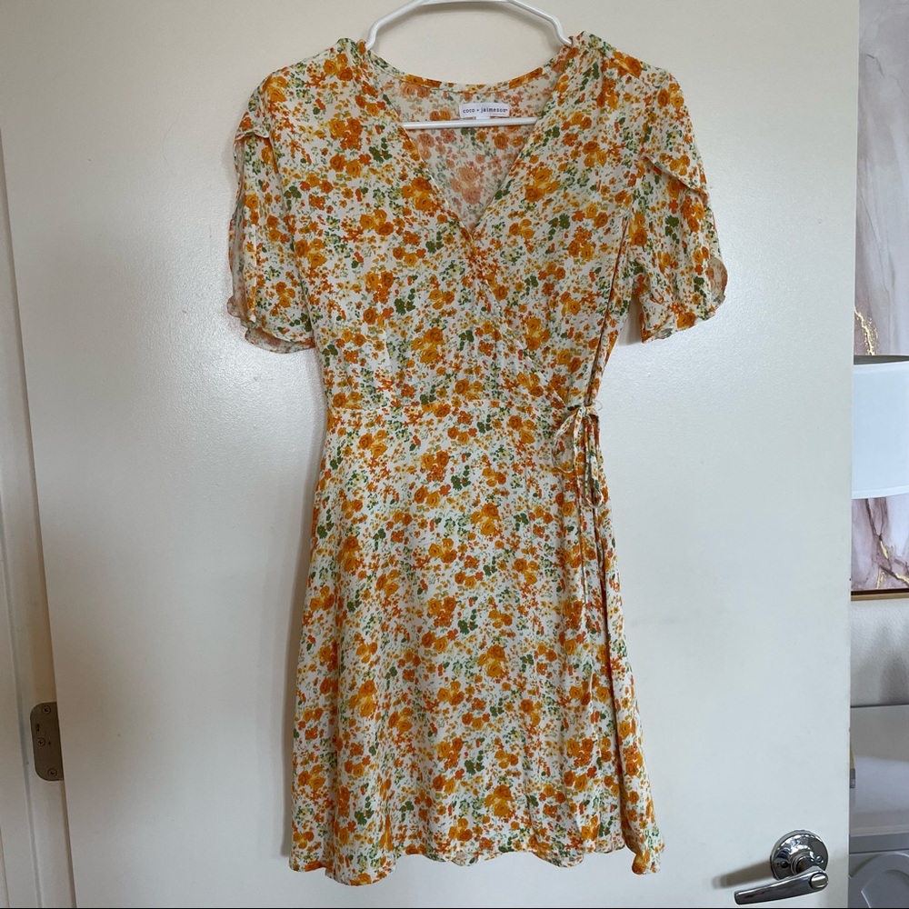 Floral Wrap Dress by Coco + Jamieson